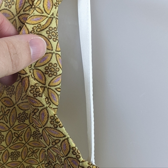 Oh Baby by Motherhood Sheer Overlay Square Neck Tunic Sz L - Picture 7 of 11